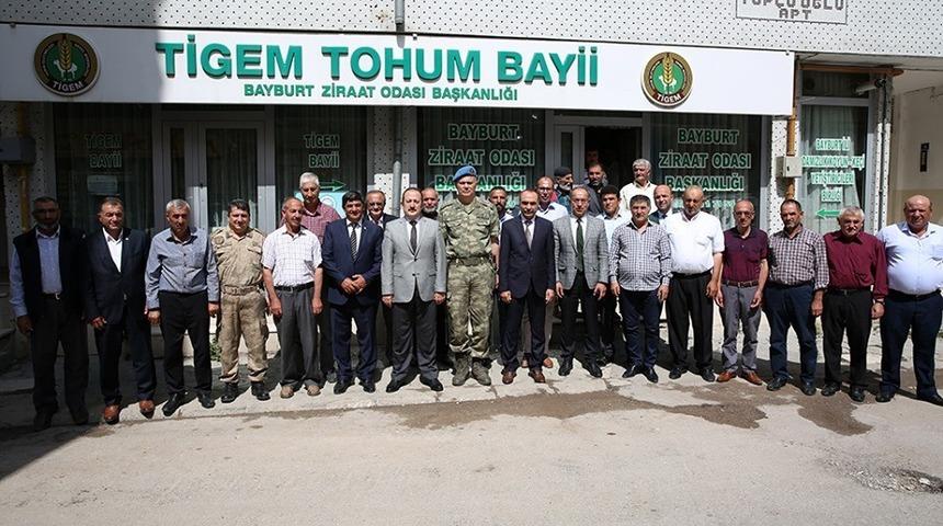 Vali Pehlivan, Bayburt Ziraat Odası Başkanlığı Meclis Toplantısına katıldı
