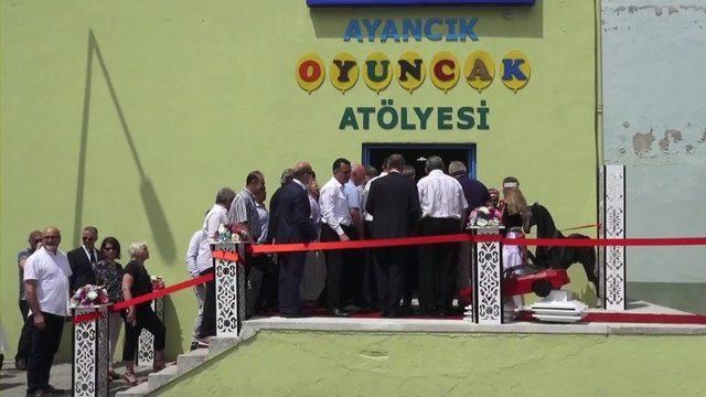 Sinop’ta Ahşap Oyuncak Atölyesi hayata geçirildi