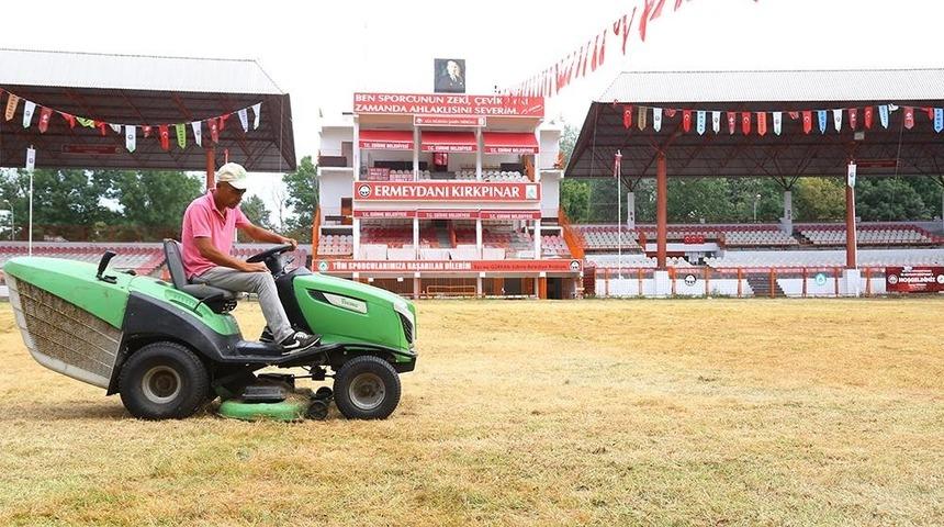 Er Meydanı bakıma alındı