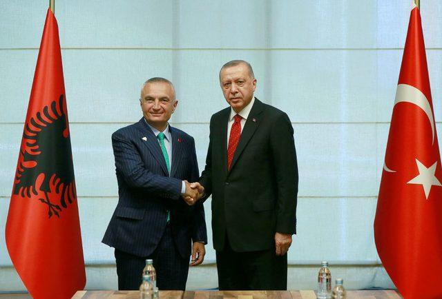 Cumhurbaşkanı Erdoğan, Kuzey Makedonya ve Arnavutluk Cumhurbaşkanları ile görüştü