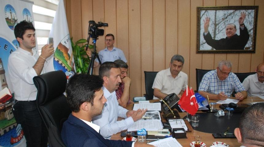 Tokat Belediyesinde canlı ihale