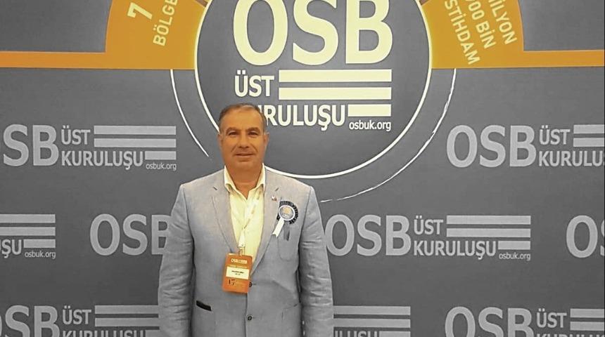 Haldun Işıklı, S&ouml;ke OSB adına OSB&Uuml;K Genel Kuruluna katıldı