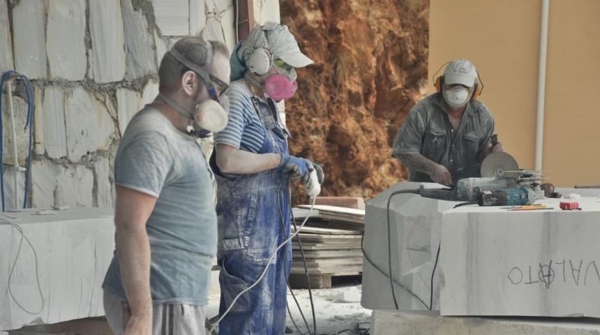 Mermer heykel sempozyumu başladı