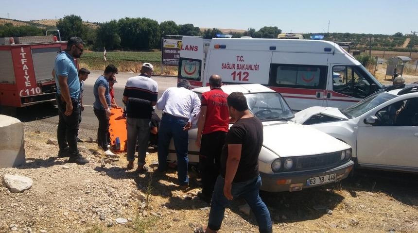 Bozova&rsquo;da trafik kazası: 4 yaralı