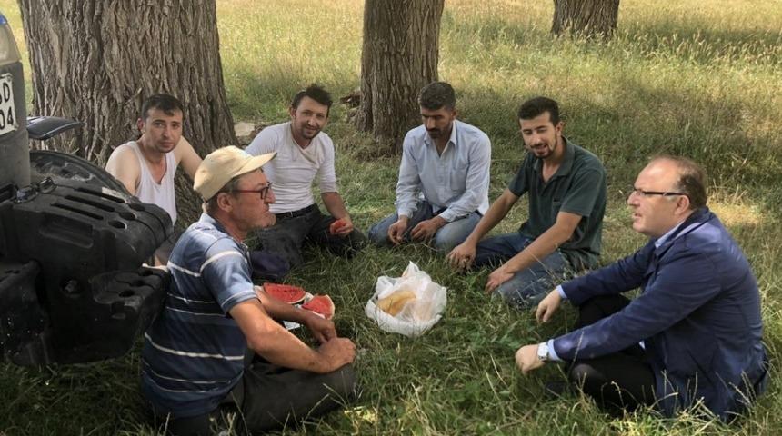 Vali Mustafa Tutulmaz&rsquo;ın k&ouml;y ziyaretleri