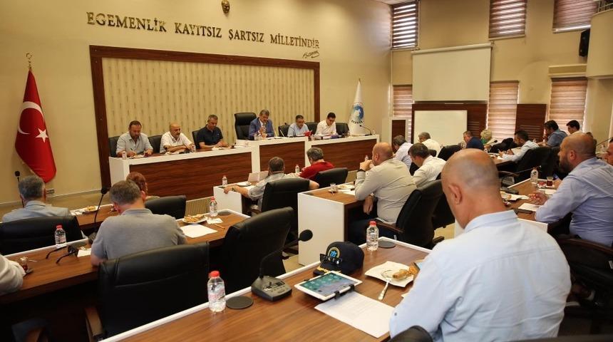 Bartın Belediye Meclisinde 10 madde g&ouml;r&uuml;ş&uuml;ld&uuml;