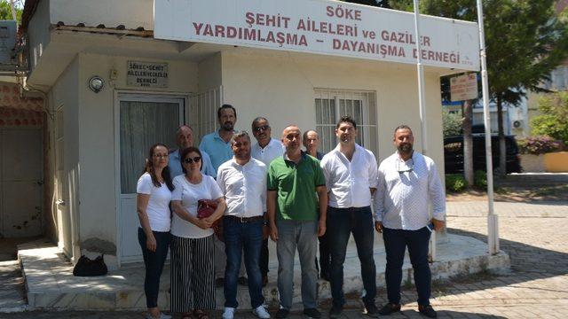 Söke CHP’den ADD ve Şehit Aileleri Derneğine Ziyaret