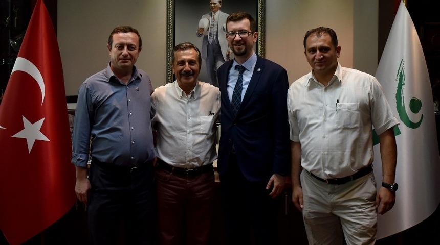 EMO&rsquo;dan Başkan Ata&ccedil;&rsquo;a ziyaret