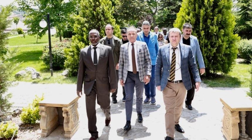 Cibuti Ulusal Meclis Başkanı Houmed Nevşehir&rsquo;de