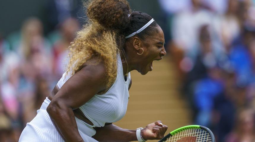 Serena Williams, Wimbledon'da yarı finalde