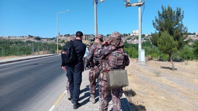 Hevsel bahçelerinde drone ile uyuşturucu operasyonu 1