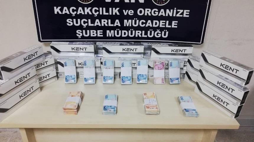 Van&rsquo;da ka&ccedil;ak sigara ve para ele ge&ccedil;irildi