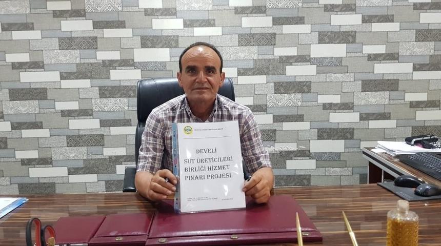 Develi S&uuml;t &Uuml;reticileri Birliği İl&ccedil;e Ekonomisine 6 Milyon TL Katkı Sağlayacak Proje İ&ccedil;in Başkan B&uuml;y&uuml;kkılı&ccedil;&rsquo;dan Destek Bekliyor