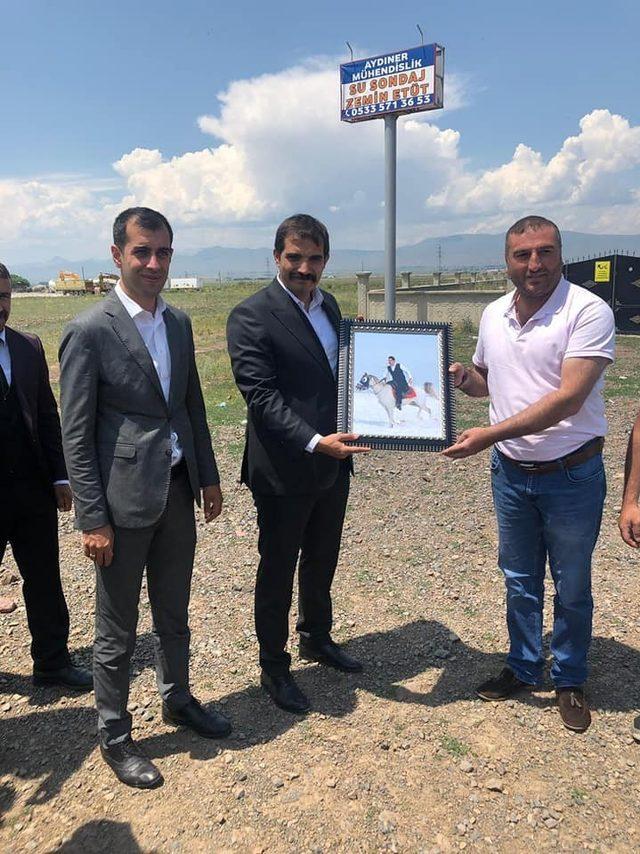 Sinan Ateş’ten Erzurum cezaevine moral ziyareti