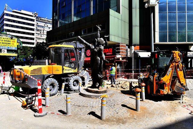 Kızılay’ın ünlü cadde ve sokaklarına makyaj