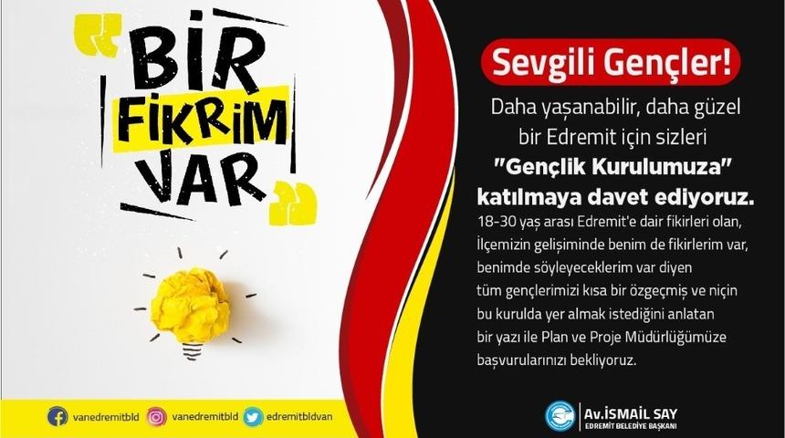 Edremit Belediyesinden &lsquo;Gen&ccedil;lik Kurulu&rsquo; atağı