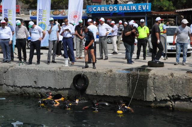 Denizden elektrikli süpürge hortumu bile çıktı