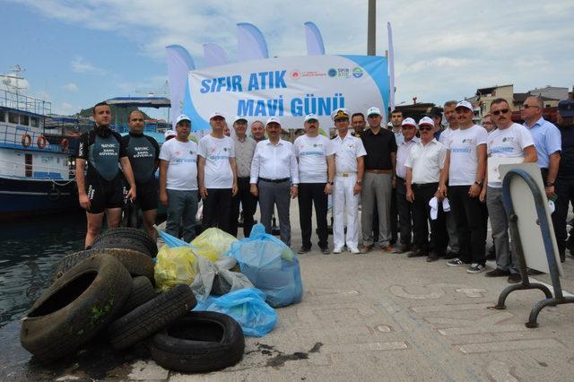 Denizden elektrikli süpürge hortumu bile çıktı