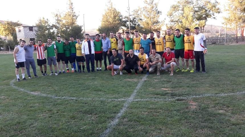 15 Temmuz demokrasi şehitleri anısına futbol turnuvası