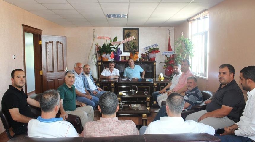 &Ccedil;MKM Başkanı Kara&rsquo;ya Başkan Bulut&rsquo;dan hayırlı olsun ziyareti