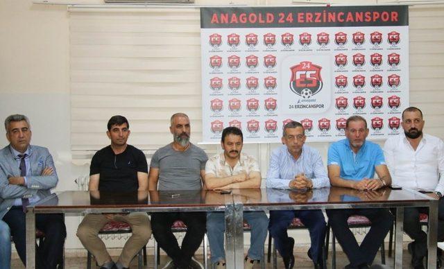 Üzeyir Çalı, Erzincanspor Kulüp başkanlığı için aday oldu