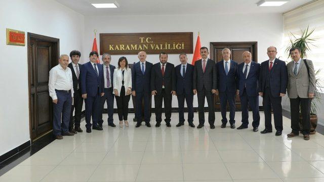 Rektörler Karaman’da toplandı