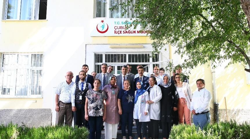 Sağlık Müdürü Gülüm’den Çubuk ziyareti