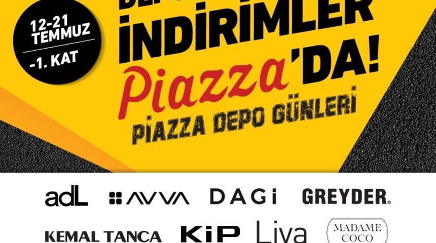 Piazza&rsquo;da &ldquo;serinleten&rdquo; indirim