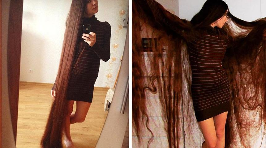 Bug&uuml;nlerin Rapunzel'iyle Tanışın: 2 Bu&ccedil;uk Metrelik Sa&ccedil;larıyla Alia Nasroya!