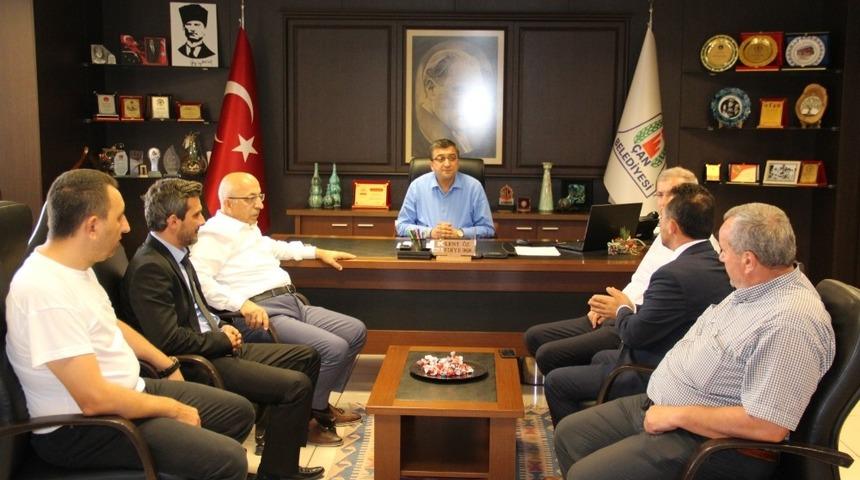 Çanakkale Onsekiz Mart Üniversitesi Rektörü Prof. Dr. Sedat Murat Çan’da ziyaretlerde bulundu