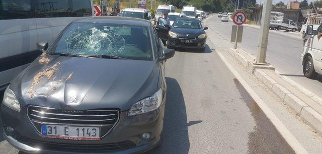 Hatay'da otomobilin çarptığı yaya öldü