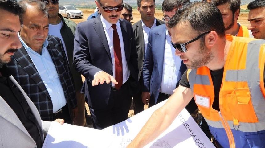 Vali Ekinci ve Yılmaz incelemede bulundu