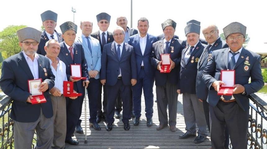 Kıbrıs gazilerine &lsquo;Milli M&uuml;cadele&rsquo; madalyası