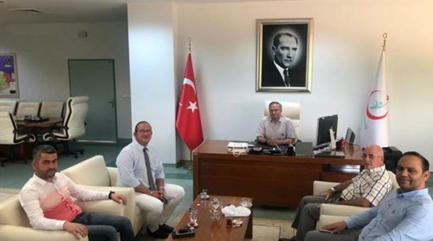 Hastaneden Başhekim Şen&rsquo;e ziyaret