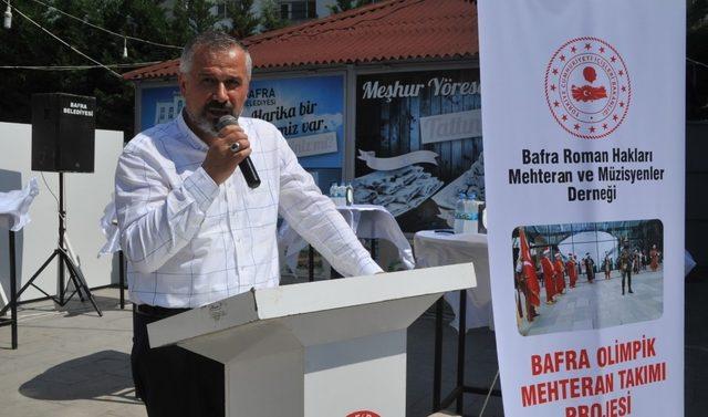 Bafra Olimpik Mehteran Takımı Projesi açılış programı