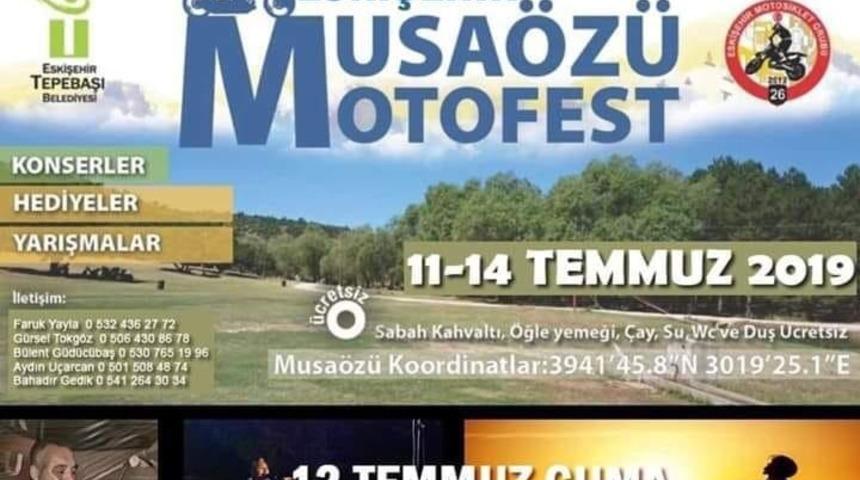 Motosiklet tutkunları Musa&ouml;z&uuml;nde buluşuyor