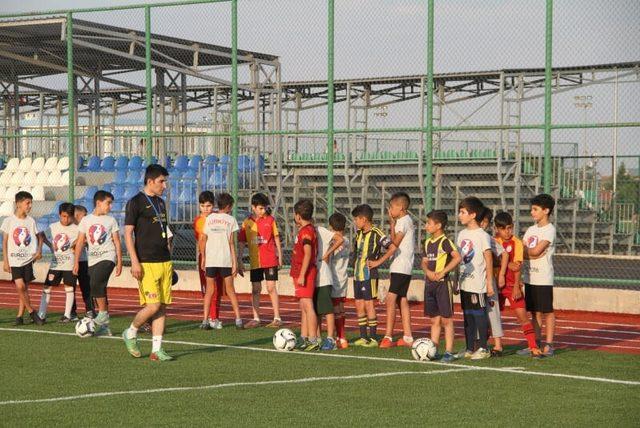 Diyarbakır’da futbola yoğun ilgi