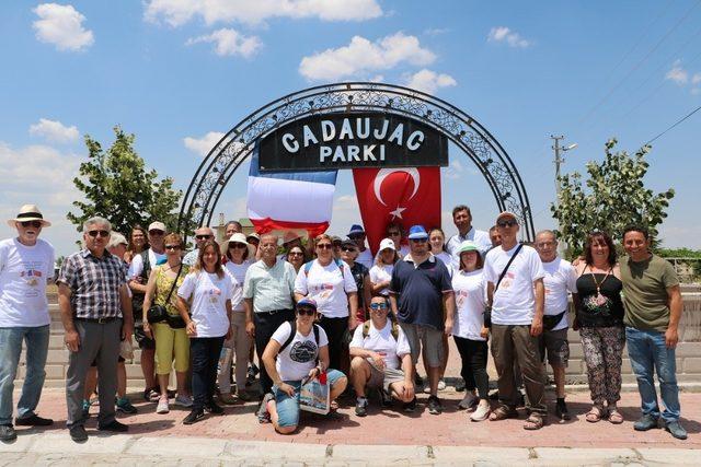 Uçhisar Belediyesi Fransa-Cadaujac kardeş şehrini ağırladı