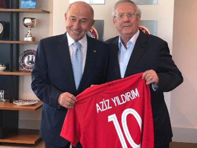 Aziz Yıldırım'dan Nihat Özdemir'e ziyaret