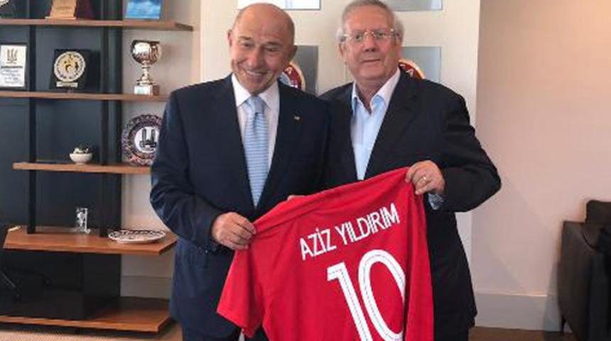 Aziz Yıldırım'dan Nihat Özdemir'e ziyaret