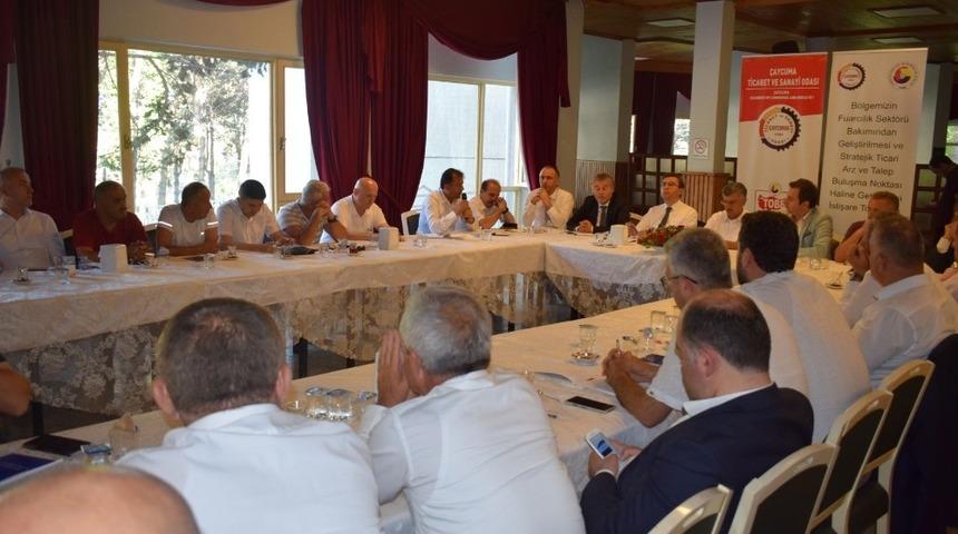 &Ccedil;aycuma TSO fuarcılık sekt&ouml;r&uuml; i&ccedil;in istişare toplantısı d&uuml;zenledi