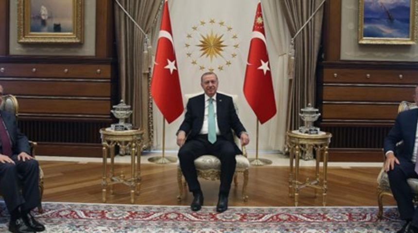 Cumhurbaşkanı Erdoğan, Iraklı üst düzey heyeti kabul etti