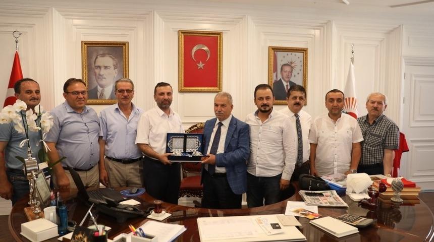 Demirtaş, Sarıcaoğlu&rsquo;nu makamında ağırladı