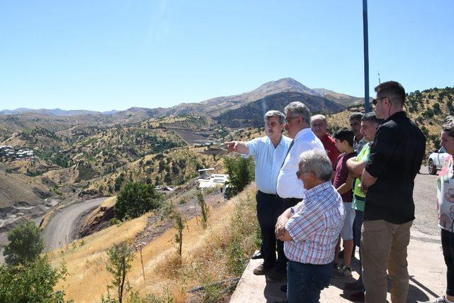 Vali Pekmez, Koçali Baraj inşaatını inceledi