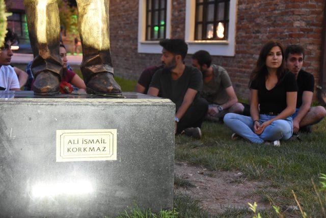 Ali İsmail Korkmaz, Hatay'daki mezarı başında anıldı (2)