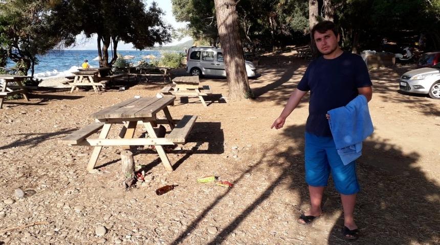 G&uuml;n&uuml;birlik&ccedil;iler milli parkı kirletip gitti