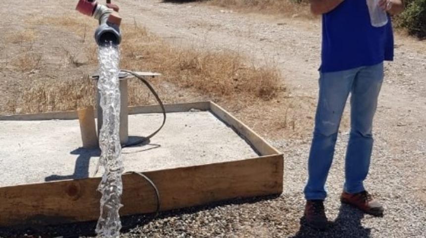 B&uuml;y&uuml;kşehirden Didim&rsquo;e iki yeni i&ccedil;me suyu kuyusu