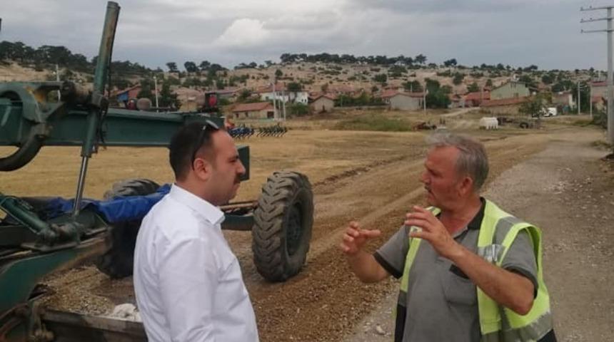 İn&ouml;n&uuml;&rsquo;de yeni yerleşim alanlarına yollar a&ccedil;ılıyor