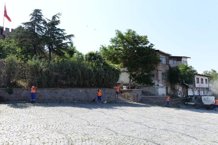 Ankara Kalesi’nde detaylı temizlik G1