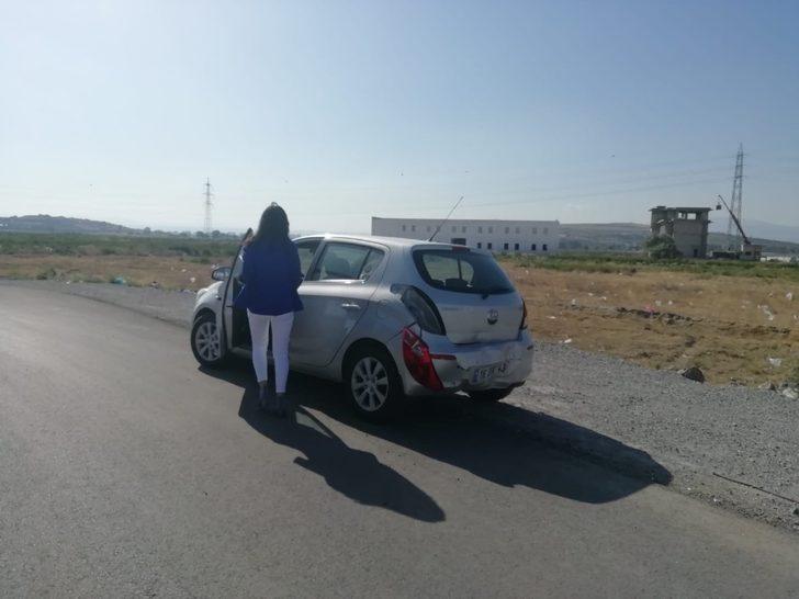 4 aracın karıştığı zincirleme trafik kazasında 1 kişi yaralandı G5